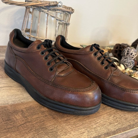 Vintage Red Wing (Made in USA) leather Steel Toe Work Shoe Size 10 D - Picture 8 of 13